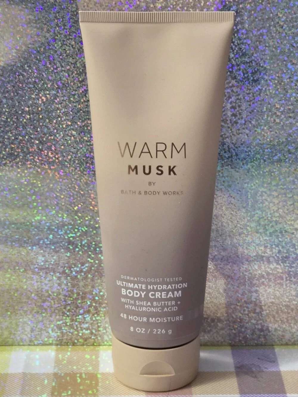 Bath & Body Works Warm Musk Ultimate Hydration Body Cream 8oz New RARE